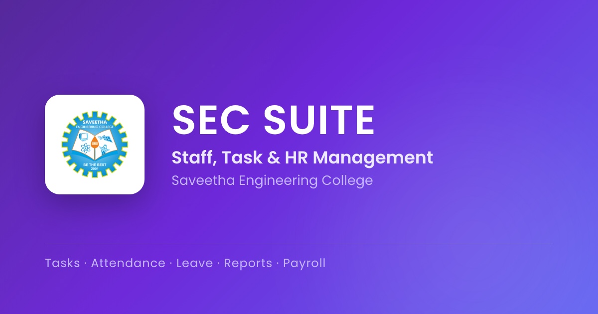SEC Suite